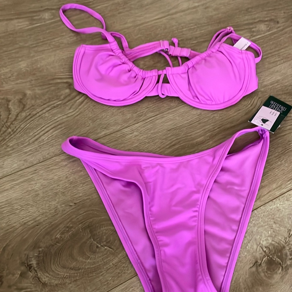 Two piece bathing suit